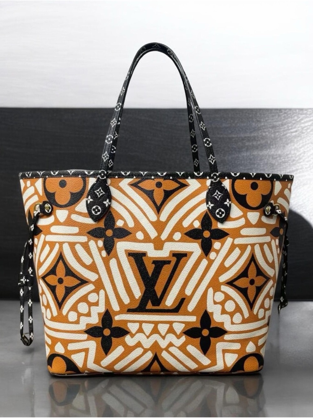 Louis Vuitton CRAFTY NEVERFULL TOTE BAG LIMITED EDITION.